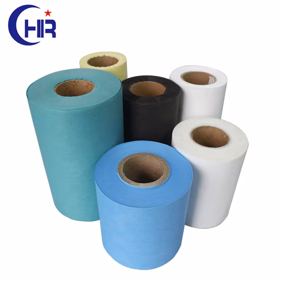 Tecido de polipropileno não tecido spunbond por atacado de fábrica