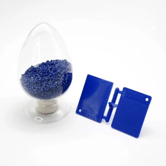PP, ABS, PE, Pet, as, PC, Masterbatch Azul Matéria-prima Plástica para Eletrodomésticos/Tubo